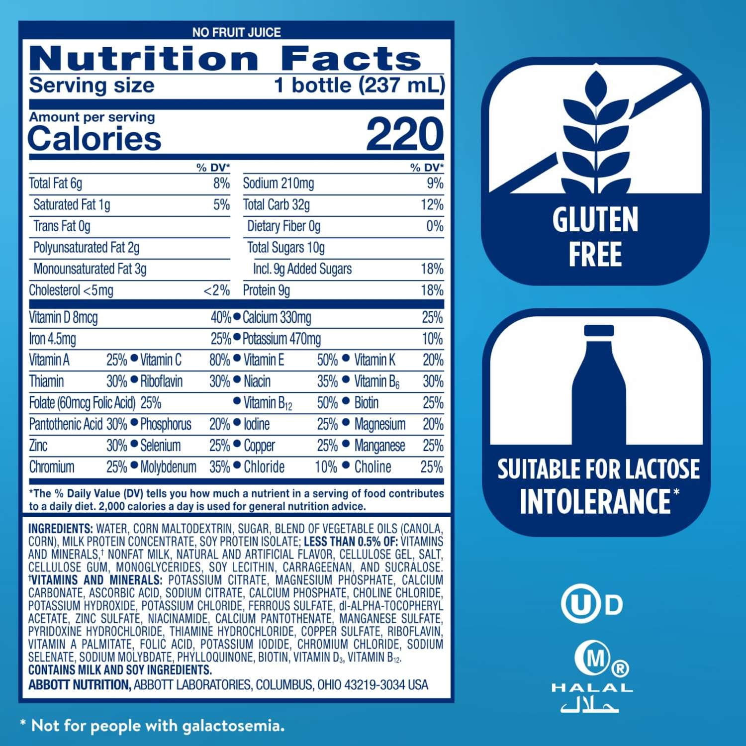 Ensure Original Meal Replacement Nutrition Shake, Strawberry, 8 fl oz, 6 Pack