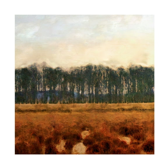 Trademark Fine Art Alonzo Saunders Tranquil Gathering I Canvas Wall Art