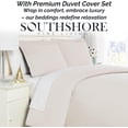 thumbnail image 2 of Southshore Fine Living, Inc. Soft, Wrinkle, Fade, & Stain Resistant, Easy Care, Oversized Duvet Cover Set, Twin/Twin XL, Bone, 2 of 9