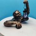 thumbnail image 5 of Resin Skeleton Candle Base Realistic Skull Ashtray Halloween Decoration, 5 of 5