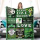 thumbnail image 1 of LHSHID Basketball Baseball Blanket Flannel Soft and Comfortable Anti static Bed Sofa Blanket 30x40in, 1 of 6