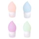 thumbnail image 1 of 4Pcs Travel Bottles Leakproof Silicone Refillable Travel Containers Squeezable Travel Tube Sets Cosmetic Toiletry Containers for Shampoo Lotion Soap 3, 1 of 5