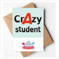 thumbnail image 1 of Brief Best Cool Student Pupil Scholastic Happy Birthday Greeting Cards Envelopes Blank, 1 of 3