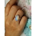 thumbnail image 2 of Elegant 14k Gold Opal Ring for Women – Stunning Gemstone Jewelry for Engagement, Birthdays, or Special Occasions, 2 of 2