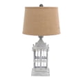 thumbnail image 3 of 15" x 12" x 25.75" Gray, Country Cottage, Castle - Table Lamp, 3 of 3