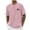 Pink, variant on Summer Mens Graphic Print T Shirts Lightweight Ocean Print Crew Neck Short Sleeve Casual Tee Beige L
