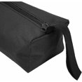 thumbnail image 5 of Bolsa de almacenamiento de herramientas Bolsa de almacenamiento de herramientas de mano Organizador de herramientas de mano con correa Bolsa de herramientas pequeña (negro) 25X8.5X7cm 2 piezas, 5 of 5