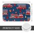 thumbnail image 2 of Kdxio Fire Truck 1,16" x 24", Non-Slip Front Door Mats,Outdoor Welcome Mat Washable, 2 of 9