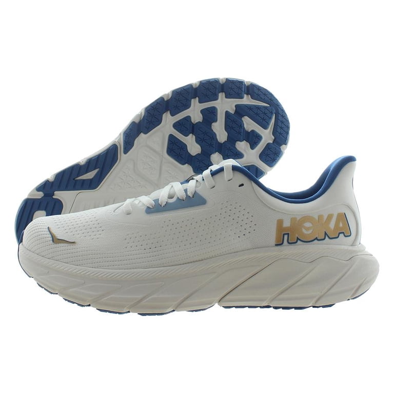 HOKA Arahi 7 Mens Shoes Size 11.5, Color: Frost/Gold  display picture 1