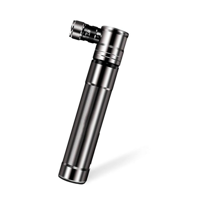 Maoww Portable Mini Pump Aluminum Alloy Cycling Hand Air Pump Ball Tire Inflator Grey