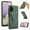 Green, variant on TOP SHE Case for Samsung Galaxy A32 5G, Galaxy A32 5G Phone Case (6.5 Inch) - Synthetic Leather Protective Case with Card Slot / Kickstand, Slim Fit Lightweight Simple Fashion Cover (Rosegold)
