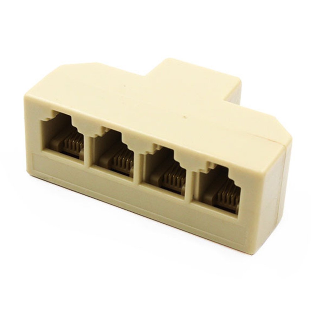 TOP.E Telephone Line Distribution Box 5 Way Socket 4C Rj11 Telephone
