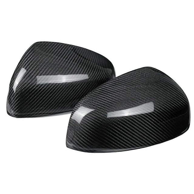 1 Pair Rearview Mirror Cover Carbon Fiber Side Mirror Caps for 370Z Z34 2009-2019