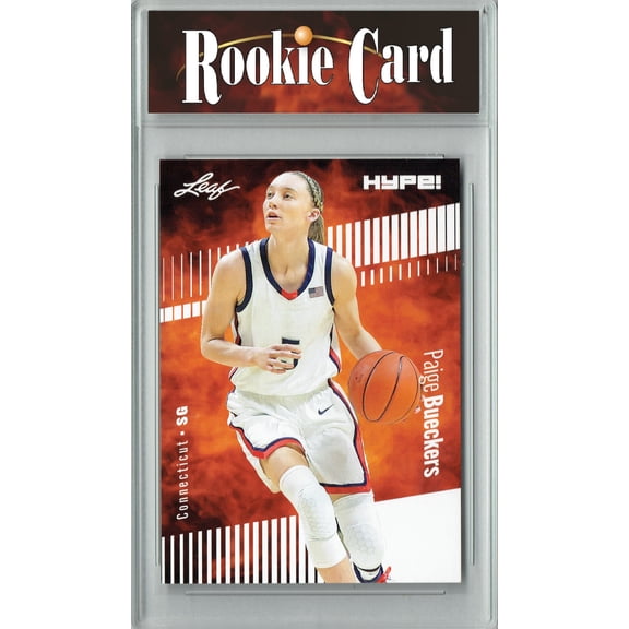Certified Mint  Paige Bueckers 2023 Leaf HYPE! #131 Only 5000 Made! Rookie Card UCONN Huskies