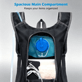 thumbnail image 7 of GASTROPOD 2026 New Breathable Ultralight Bicycle Backpack Outdoor Sport Cycling Camping Hiking Running Hydration Pack Bag with 2L Water Bladder for Cycling, Hiking, Running, Camping, Outdoor Sports, 7 of 7