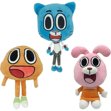 Shanggao FreshHub The Amazing World 9.8" Cute Cartoon Gumball Plush Doll, 3Pcs Soft Stuffed Animal