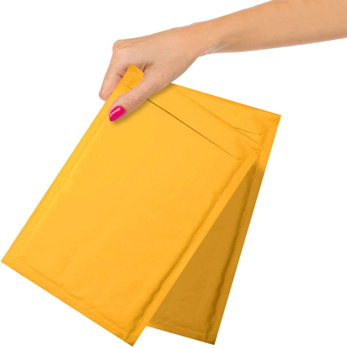 100 #CD TUFF Kraft Bubble Mailers 7.25x8 Self Seal Padded Envelopes 7.25 x 8 
