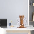 thumbnail image 3 of Lefu Wooden Desk Decoration Moon Rotatable Calendar for Perpetual Home Office Decor, 3 of 8