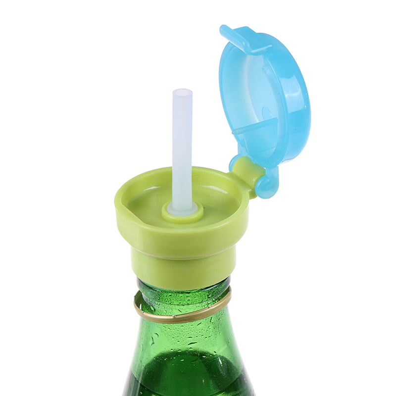1pc new kid child infant toddler feeding drinking straw tube bottle replaced cap 