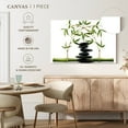 thumbnail image 4 of Elephant Stock Zen Pebbles And Bamboo Wall Art - Horizontal Canvas Wall Art - Lobby Wall Decor - Floral And Botanical Canvas - Beige And White Decor - 45" x 30", 4 of 4