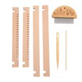 thumbnail image 2 of Mini Kit De Máquina De Tejer De Madera, Práctico Bricolaje, Fácil De Usar, Fácil De Instalar, Telar Multiartesanal Para Suéteres, Principiantes, Bufandas, 2 of 7