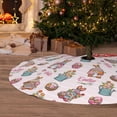 thumbnail image 6 of Lsque Hello Easter Print Christmas Tree Skirt, Tree Skirt with Ties or Velcro, Perfect for Holiday Decorations, Halloween, and New Year-30", 6 of 7