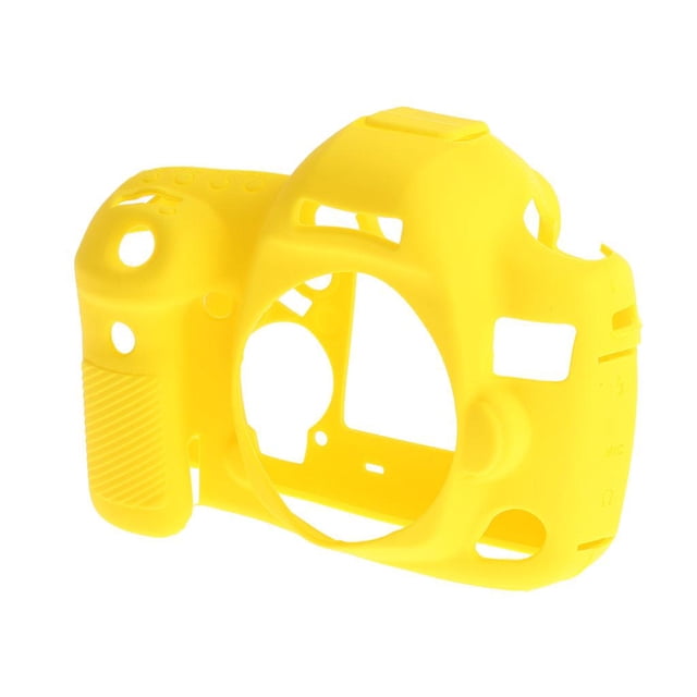 Funda de silicona para cámara 80D, Protector de goma, carcasa Amarillo Sunnimix Funda de silicona para cubierta de piel