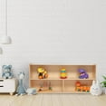 thumbnail image 5 of RRI Goods 2-Shelf Kids Bookshelf & Toy Storage Organizer, 3-Section Montessori Shelves, 5 of 6