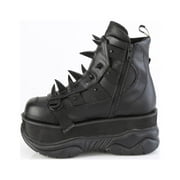 Demonia NEPTUNE-68 Mens 3 Platform Buckles Ankle Boots with Rubber Claws