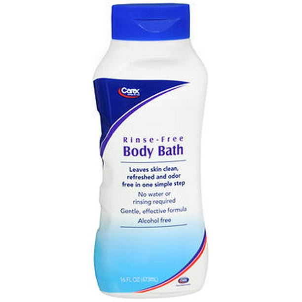 Carex RinseFree Body Bath, 16 oz