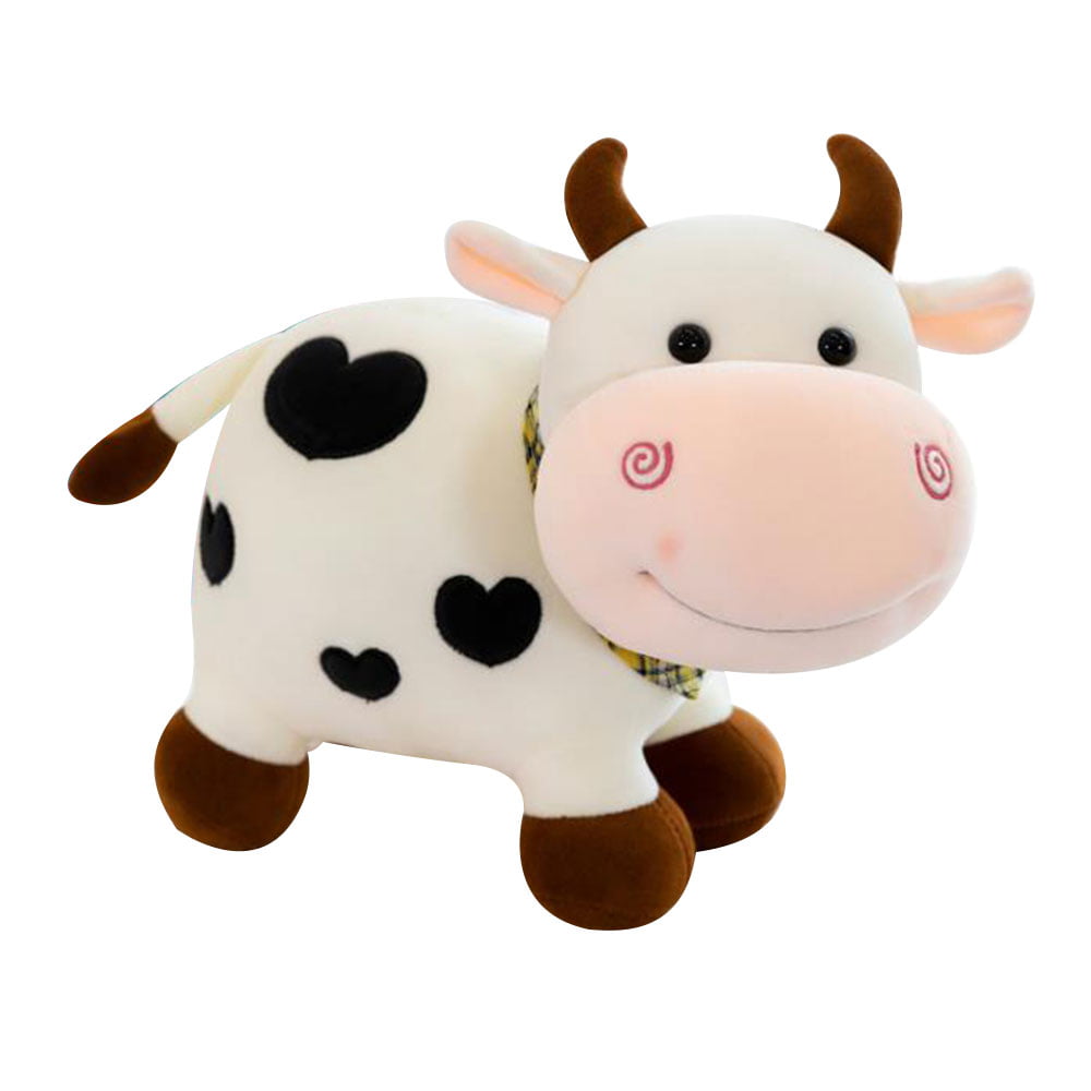 Baby rattle cow with bells Hong Kong Farm Play Dairy 