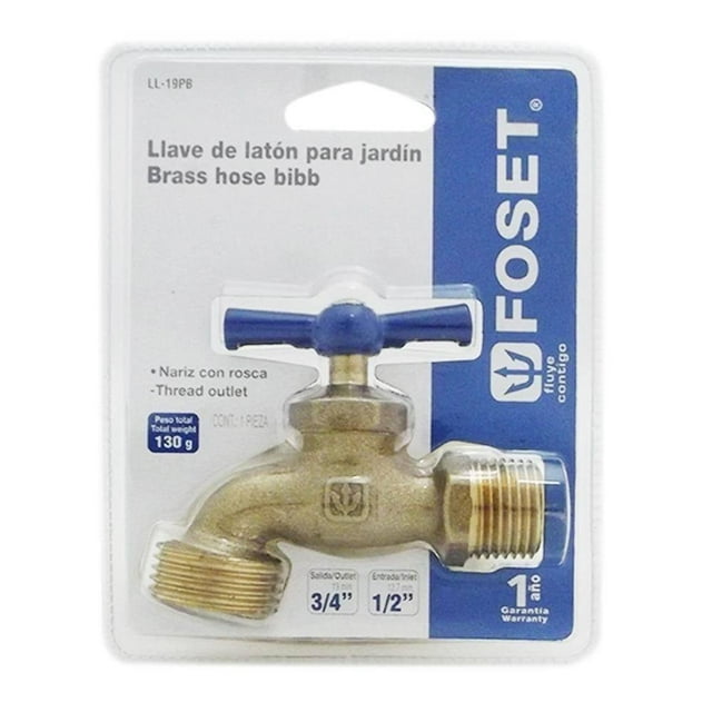 Llave para Manguera Foset de Nariz De Latón
