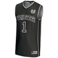 thumbnail image 2 of Male GameDay Greats #1  Black Utah State Aggies  Lightweight Basketball Jersey, 2 of 4