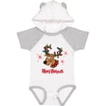 thumbnail image 3 of Inktastic Merry Christmas Reindeer Boys or Girls Baby Bodysuit, 3 of 5