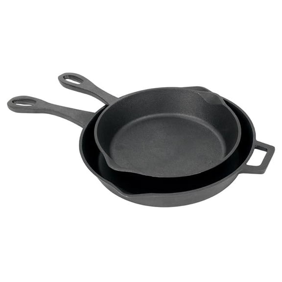 Bayou Classic 7451 2 Piece Skillet Set - 10 & 12 in.