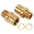 thumbnail image 3 of Nimomo Extensor de Pedal de Bicicleta de 20mm, adaptadores de Pedales de Ciclismo de aleación de Titanio, espaciadores de Pedal, husillo extendido para Bicicleta de montaña(Oro), 3 of 5