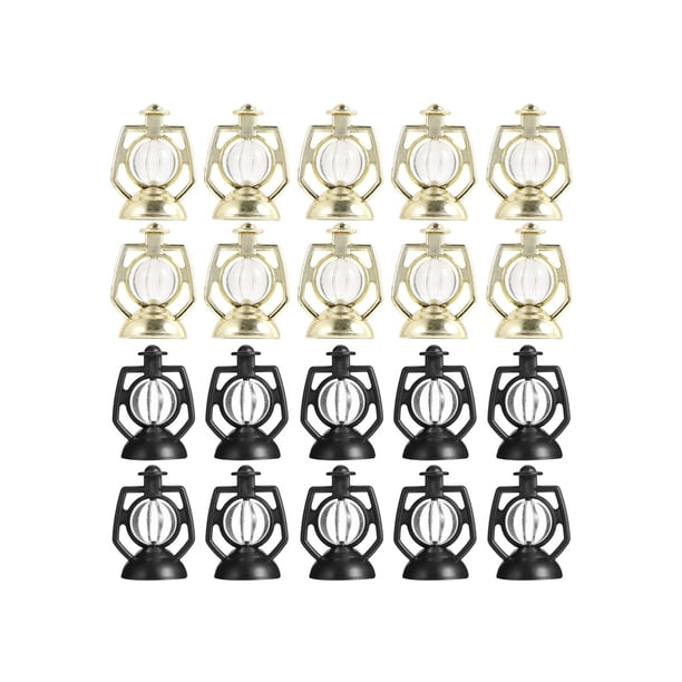 40 unids Navidad Árbol de Navidad Fallo Oleo Luz Decoración Lámpara de aceite Artificial Lámpara Colgante Decoración
