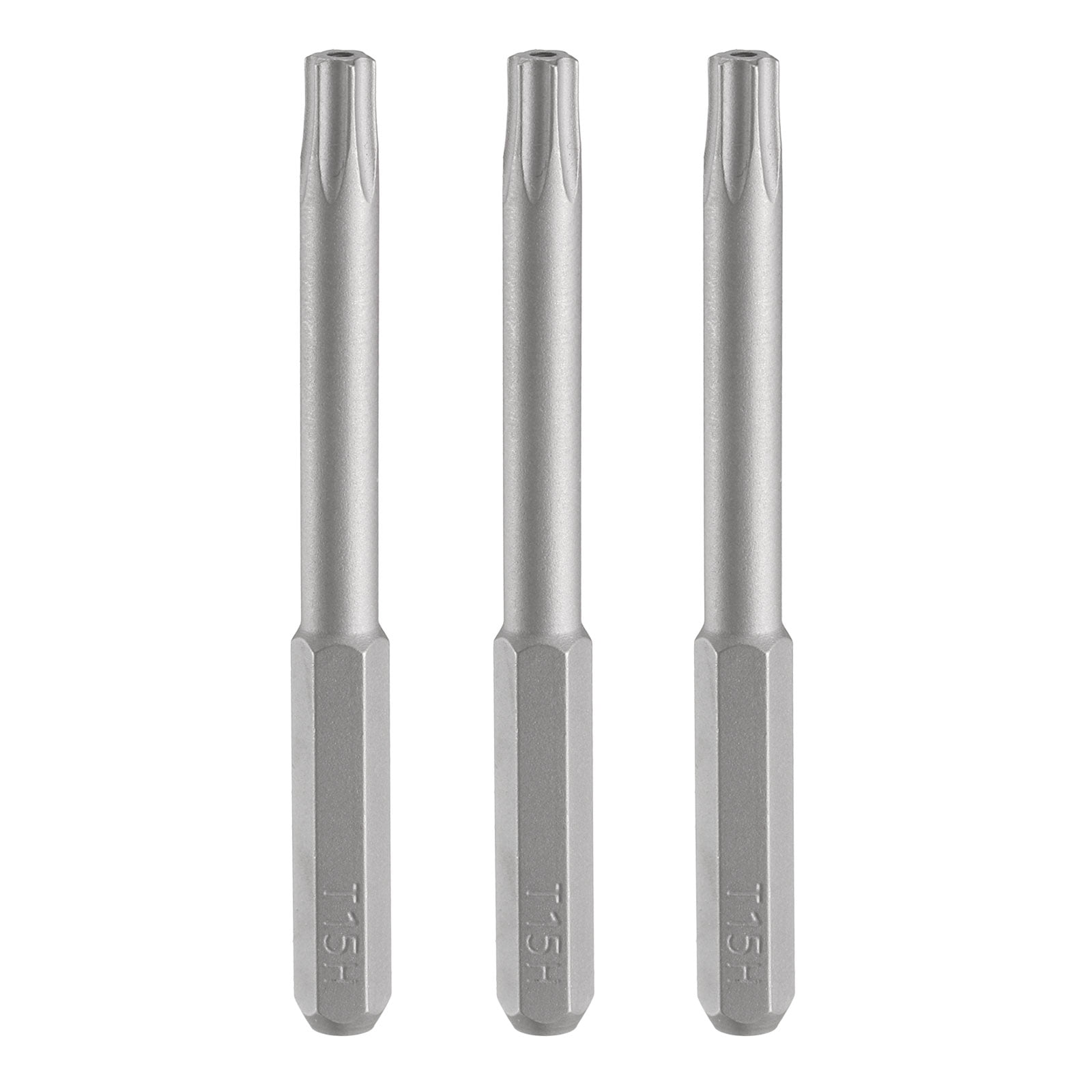 Uxcell 3pcs PZ1/PZ2/PZ3 Pozi Screwdriver Bit 1/4