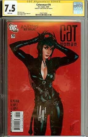 Catwoman #70 Signed by Adam Hughes CGC 7.5