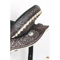 thumbnail image 6 of 18 In Flex Tree Western Horse Saddle American Leather Trail Barrel Racing By Hilason, 6 of 7