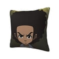 thumbnail image 3 of The Boondocks Square Pillow Case Pillow Holder Soft Decorative Pillow Sham Cushion Cases Pillowcase 24"X24", 3 of 7
