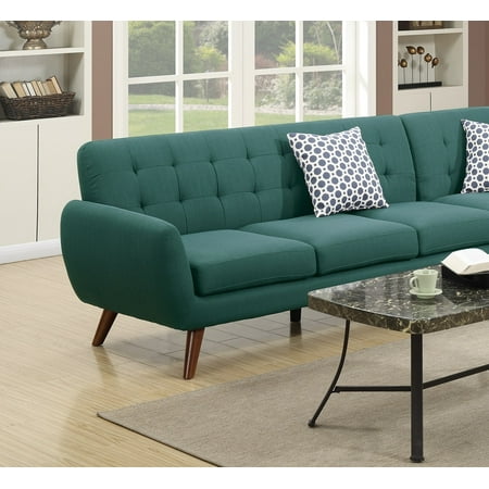 2 Pcs Laguna Polyfiber Sectional Sofa