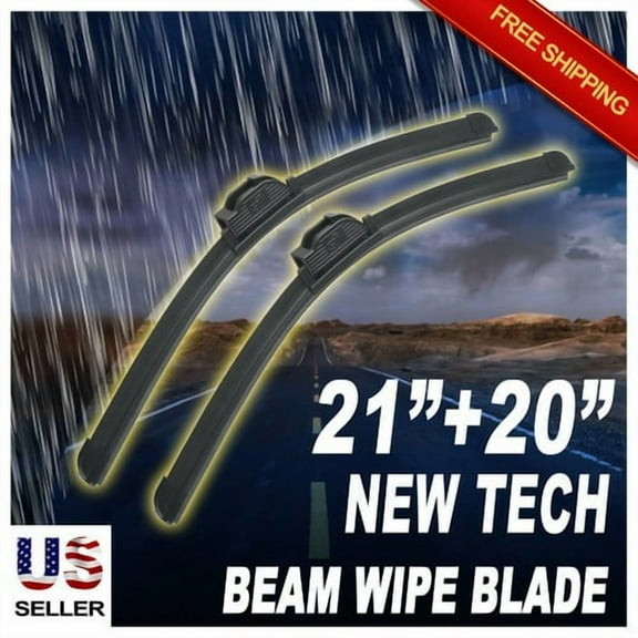 ABLEWIPE 21" 20" Quality All Season Beam Windshield Wiper Blades (Set of 2)
