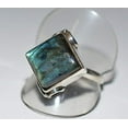 thumbnail image 4 of Navya Craft Labradorite Cushion 925 Sterling Silver Handmade Women Statement Ring Size 5.0, 4 of 5