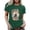 Z1Green, variant on Trendfront Womens Nashville Guitar Tops Letter Graphic Crewneck Casual Short Sleeve Loose Fit Tee Trendy Fashion T Shirts Pullover Clothing