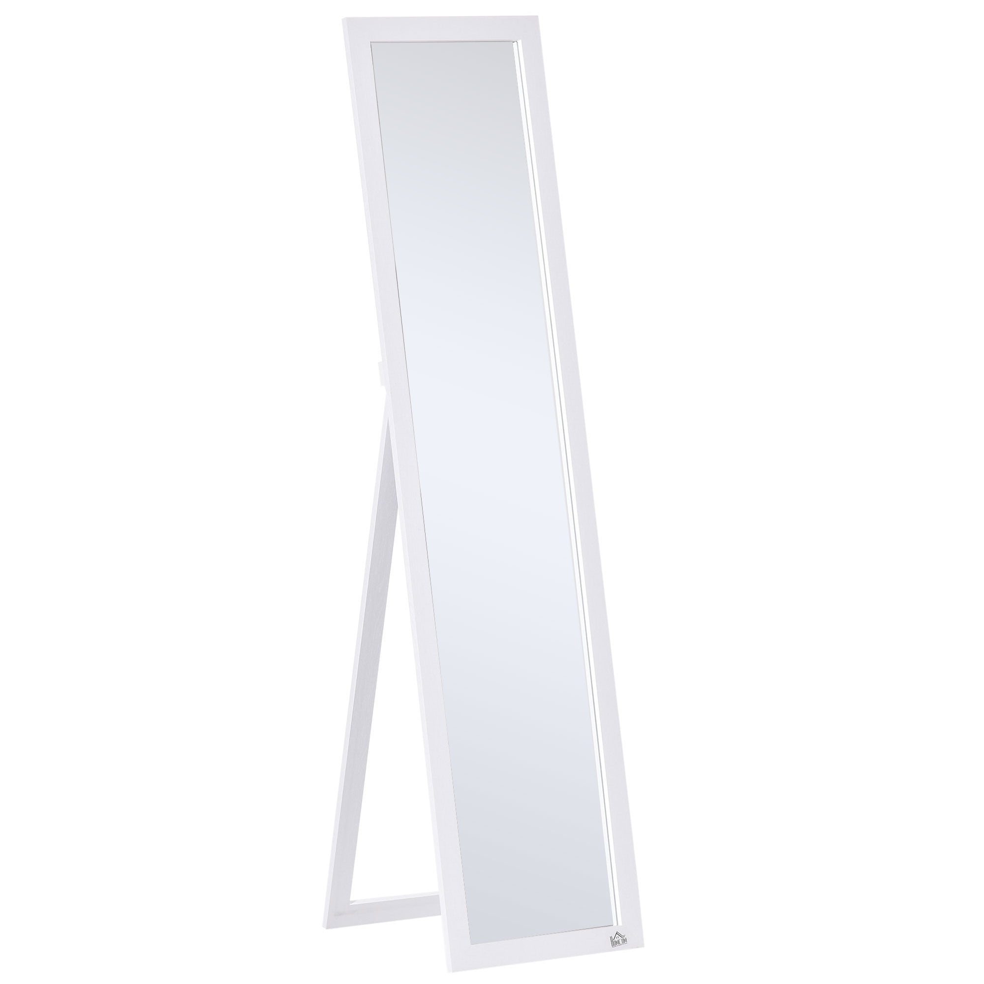 62.5" Wall Hanging Full Length Mirror, Standing Bathroom Mirror