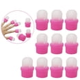 thumbnail image 5 of 10 Pieces Nail Remover Clips Manicure Tools Soak Off Caps Salon Home Use, 5 of 9