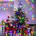 Christmas LED String Lights, Quntis 66FT 200 LED String Lights 30V Plug