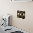 thumbnail image 5 of Yayeee Toggle Light Switch Wall Plate 2-Gang 4.56"x4.48" Decorative Outlet Cover, Metallic Flower, 5 of 7