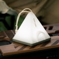 thumbnail image 4 of Veilleuse de Tente Sans Fil Portable Rechargeable Luminosité Réglable 3 Niveaux pour Camping en Plein Air Randonnée Kaki, 4 of 5
